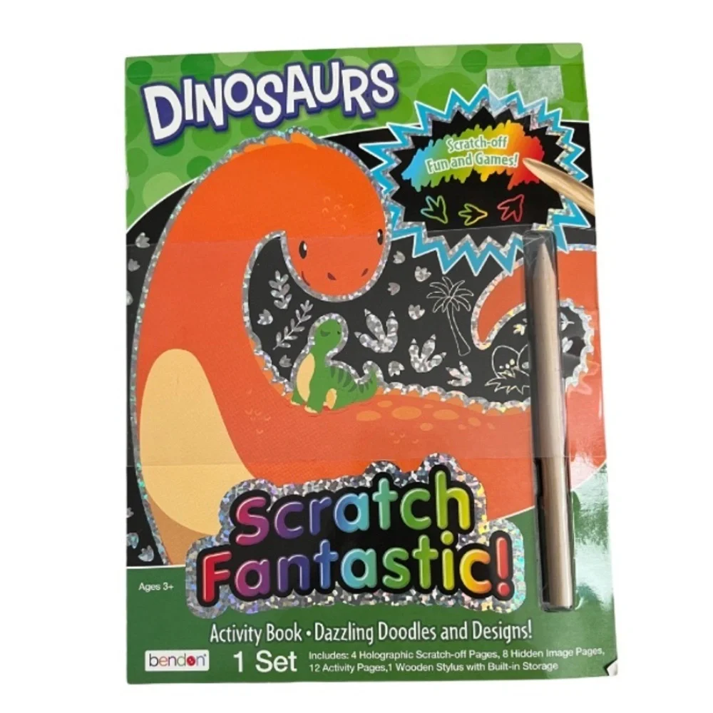 Pick (2) Scratch Fantastic Activity Book - Picture 2 of 4